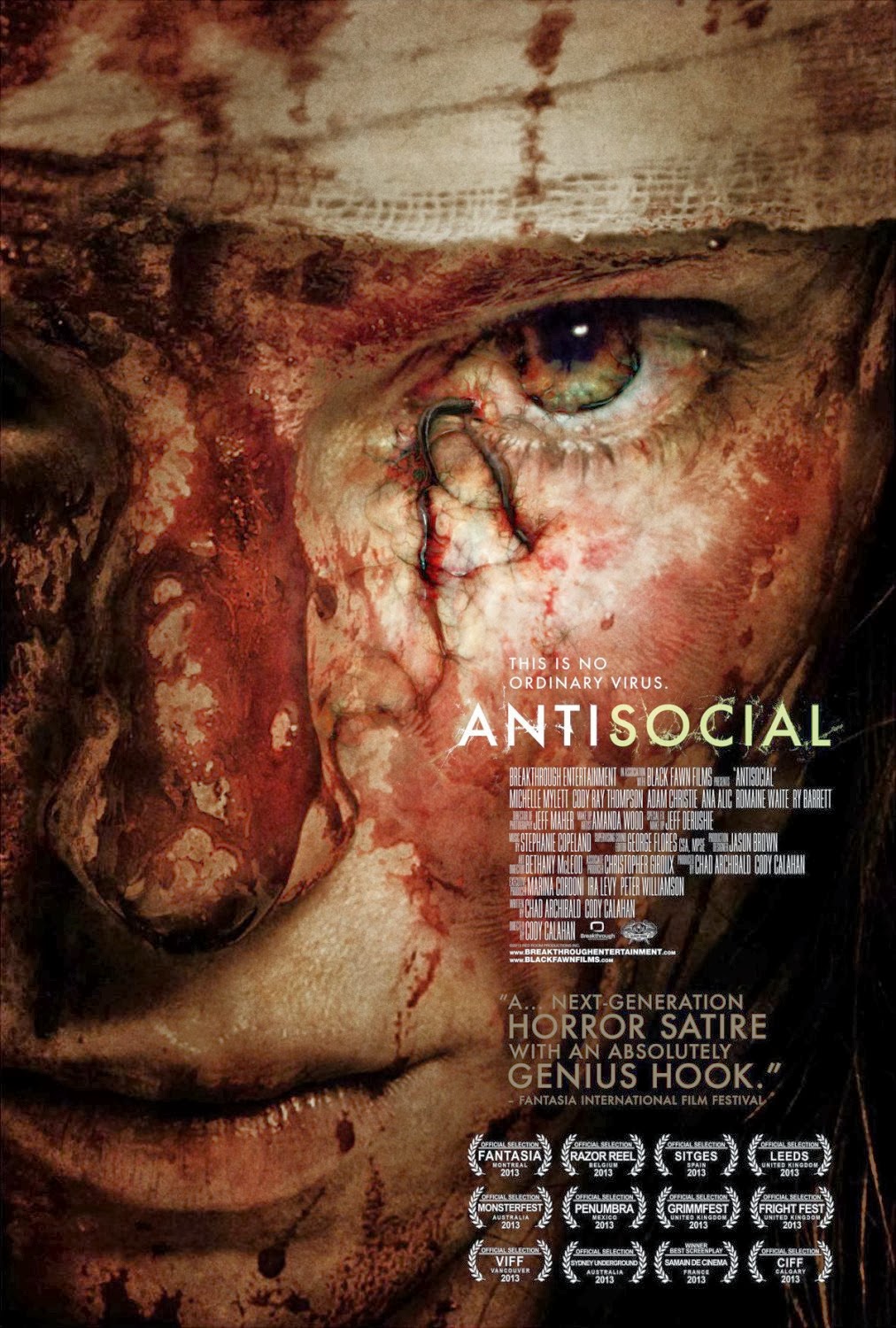 Antisocial (2013) tainies Online with greek subs Antisocial (2013) με ελληνικους υποτιτλους